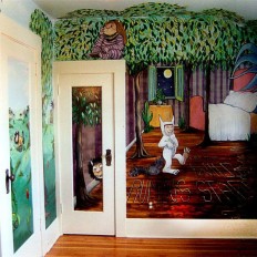 Where the Wild Things Are Children’s Room Mural